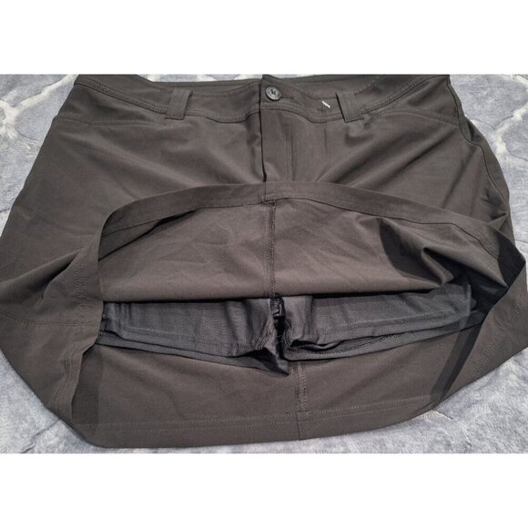 NWOT Eddie Bauer Womens Black Stretch Fabric Skort /Size 10 - Picture 5 of 10